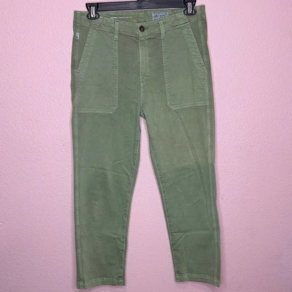 AG Adriano Goldschmied Women’s Analeigh High Rise Straight Utility Crop Jeans – Spring Ready!